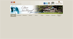 Desktop Screenshot of estanciasanmiguelspa.com